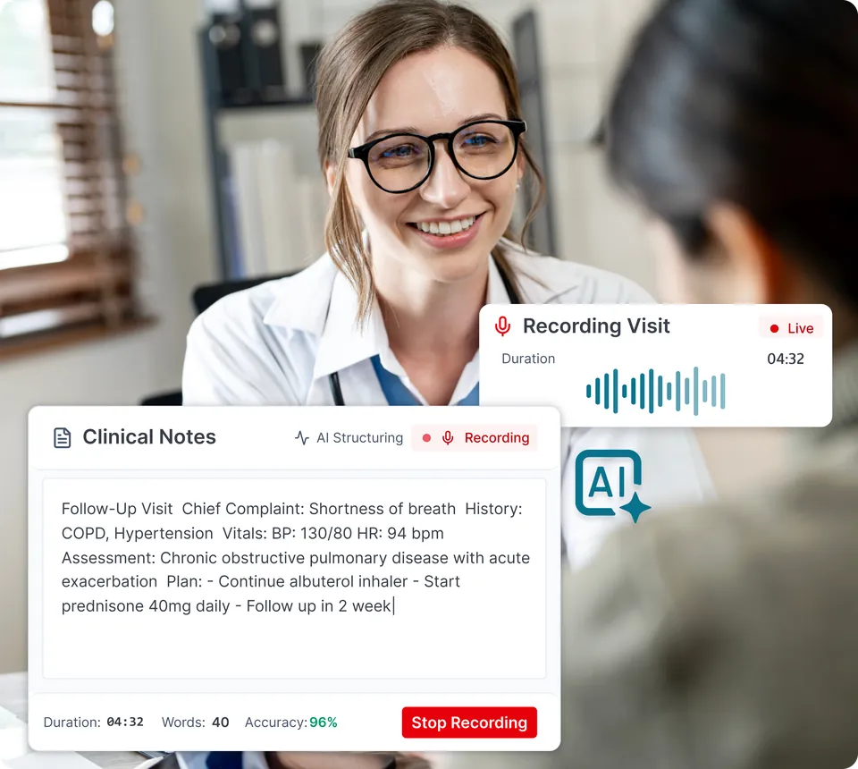 AI-Powered Clinical Charting
