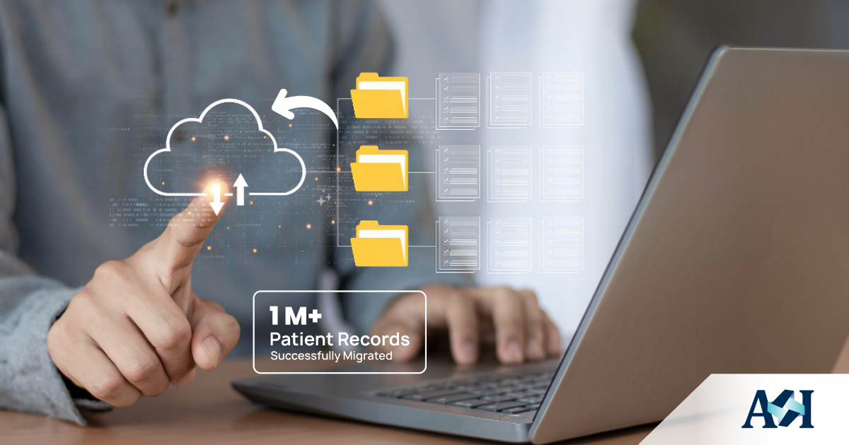 Legacy EHR data migration case study - 1 million patient records moved to a custom platform