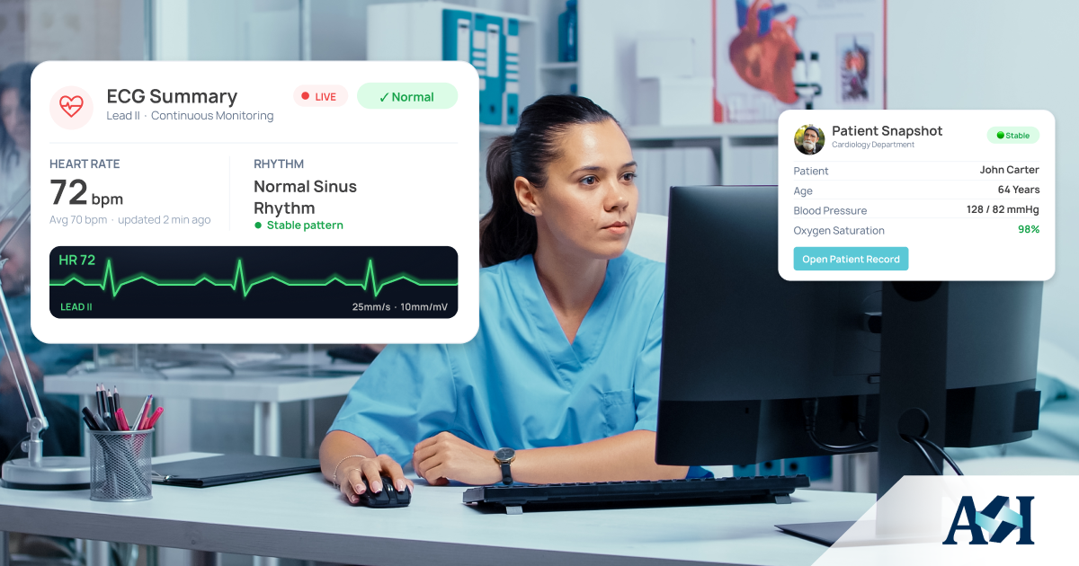 Cardiology EHR case study - ECG integration and diagnostic workflows in a specialty platform