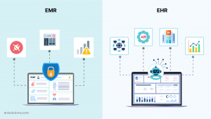 Core Functional Difference Between EMR and EHR Image