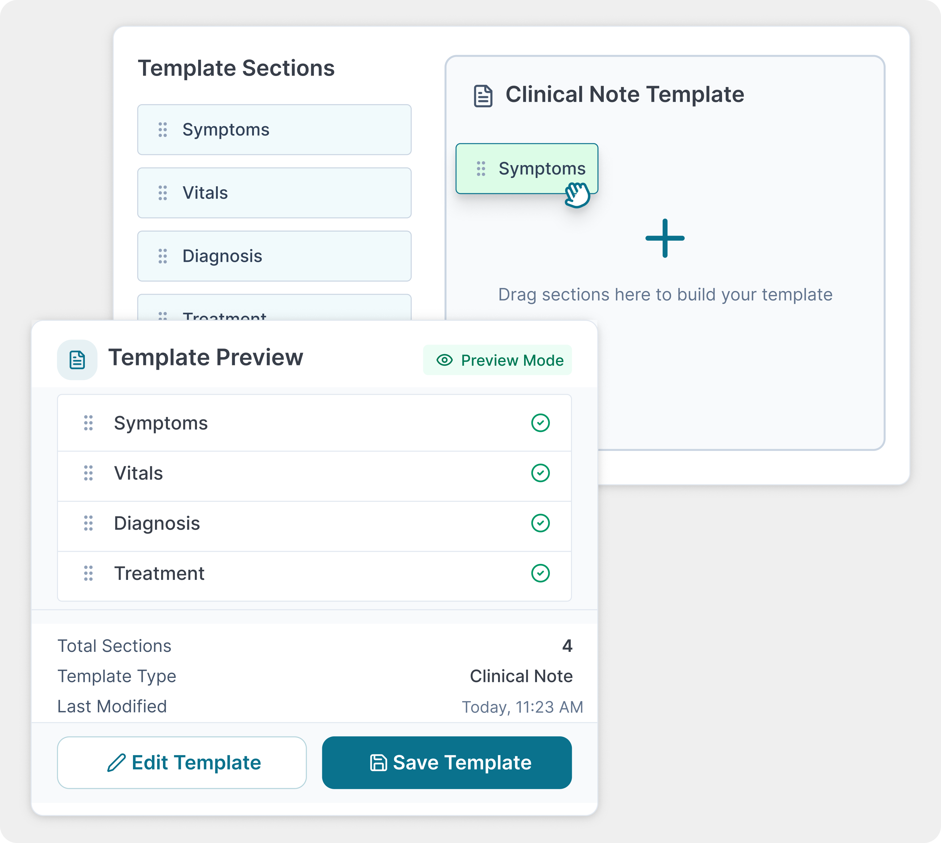 Customizable Note Templates