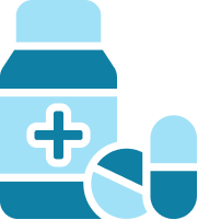 eRx and labs feature icon for custom EHR software