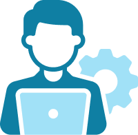 Admin feature icon for custom EHR software