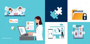 Interoperable EHR enabling real-time data exchange across clinical workflows.