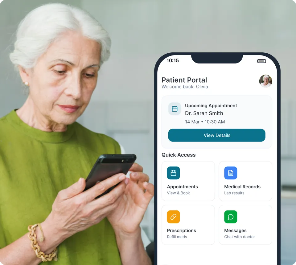 Mobile-Friendly Patient Portal