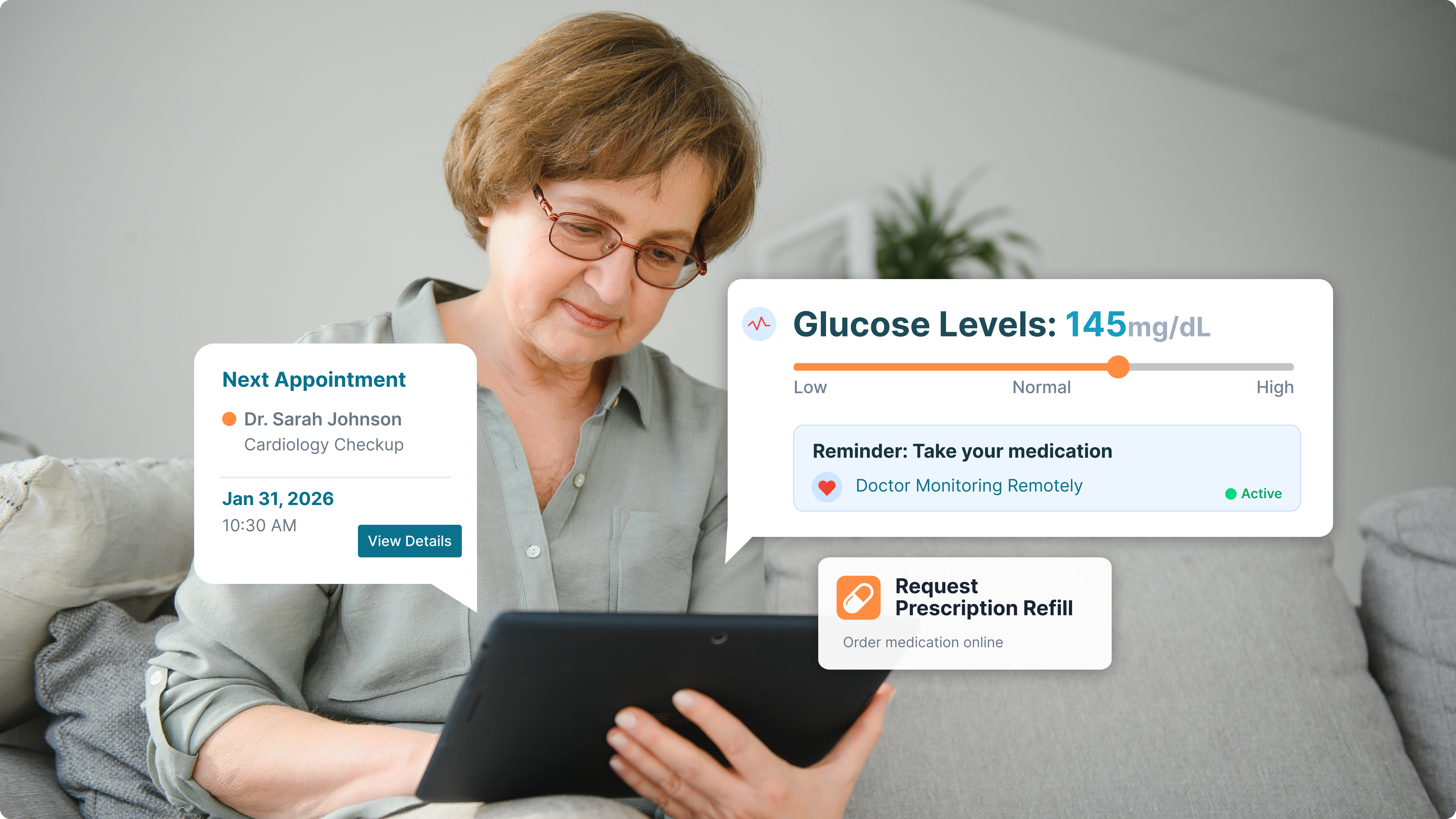 Digital Front Door Mobile App Mockup