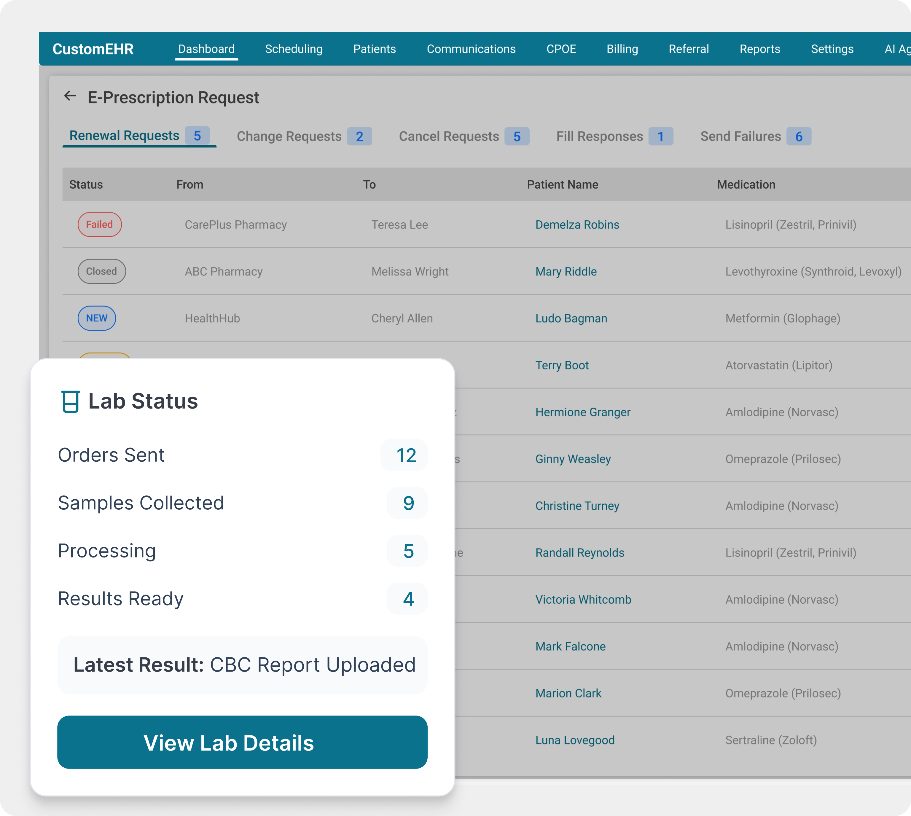Direct In-Chart Ordering