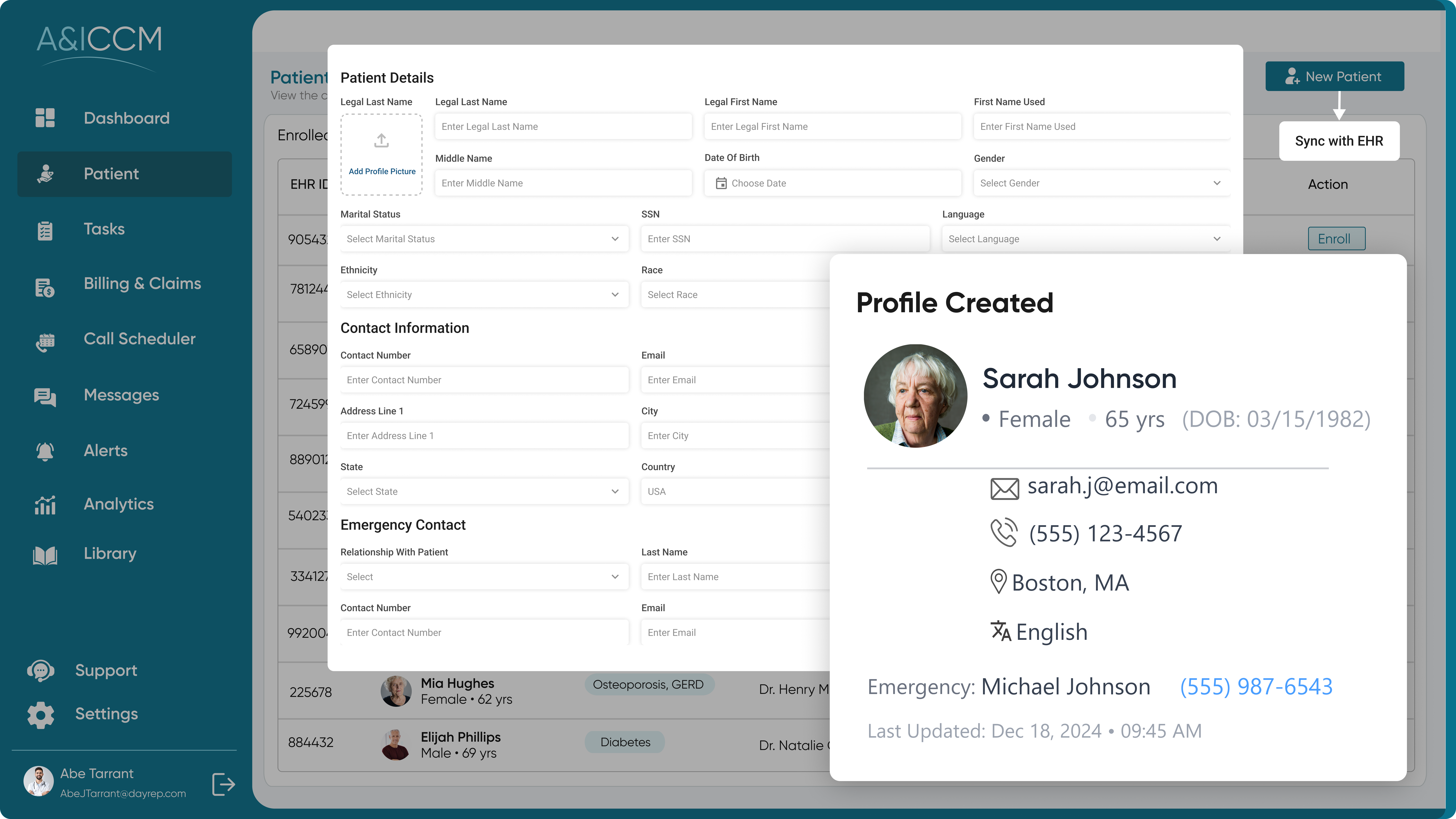 Seamless-Patient-Onboarding UI