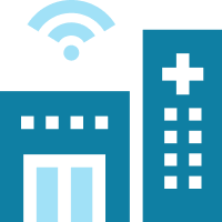 Ambient AI scribes and clinical intelligence icon for EHR development