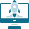 Deployment process step icon