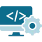 Development process step icon
