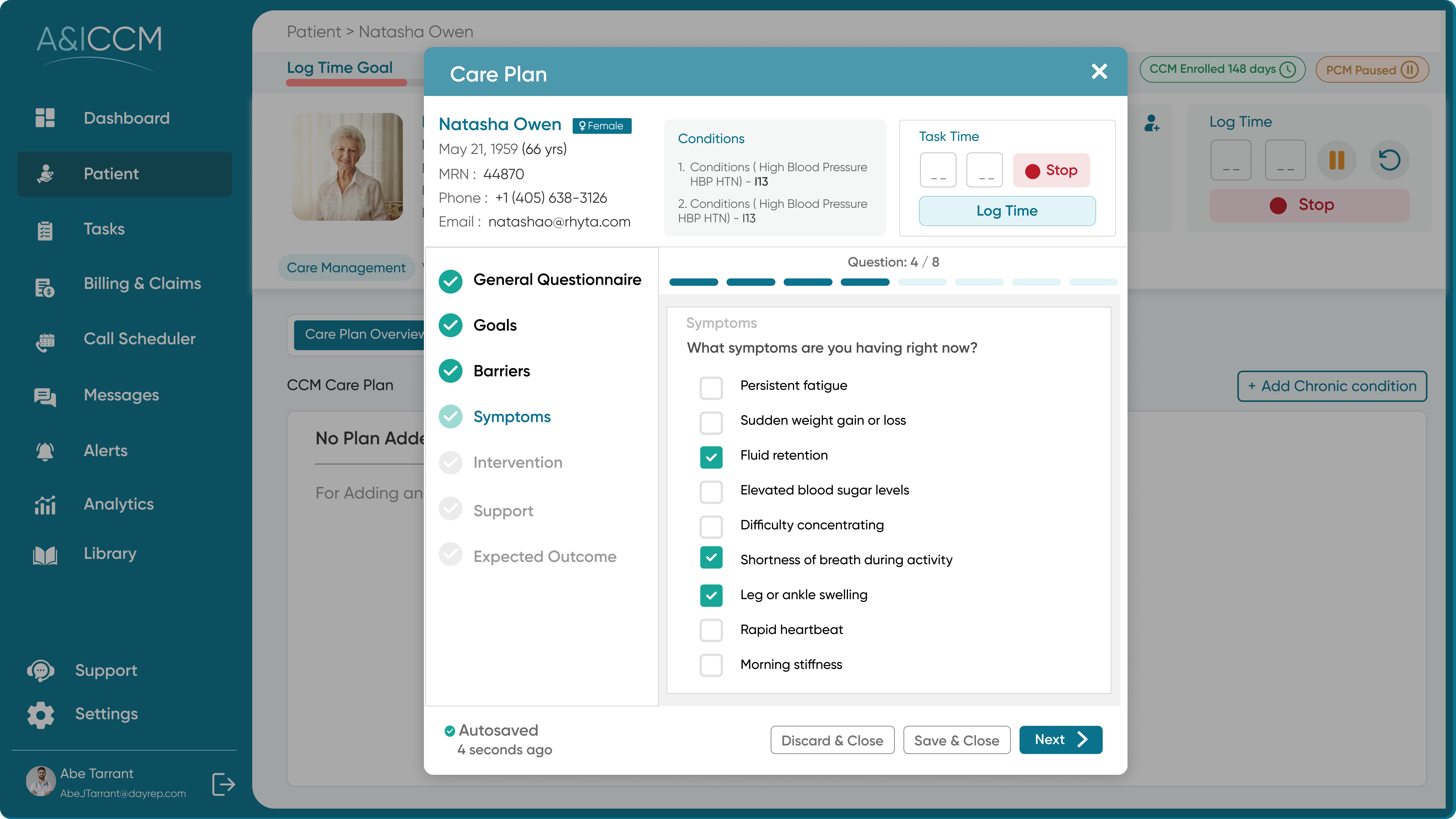 Digital Front Door Mobile App Mockup