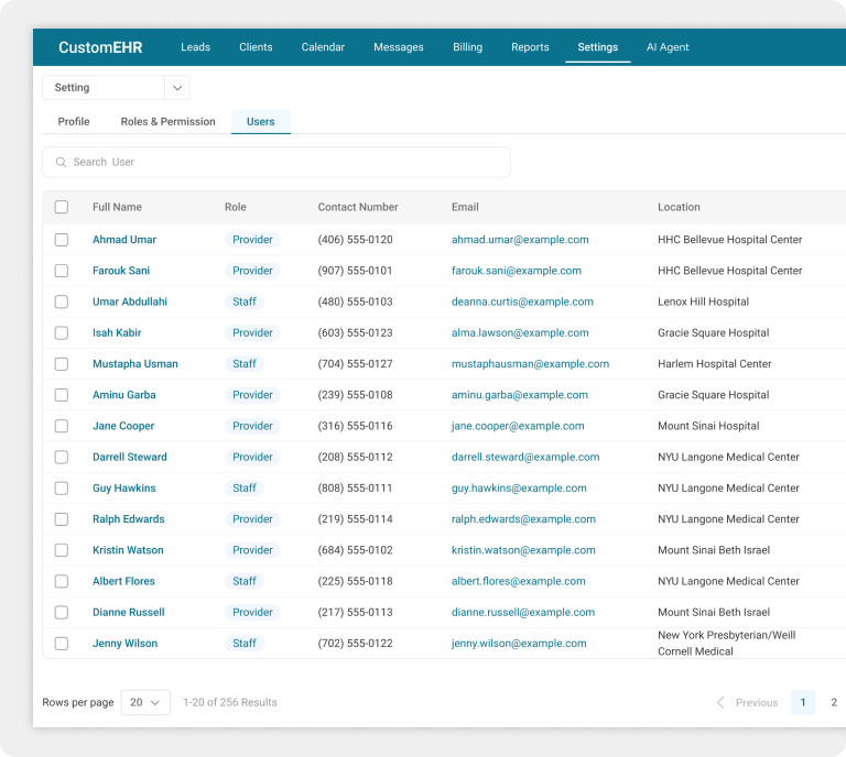 Reporting Dashboards