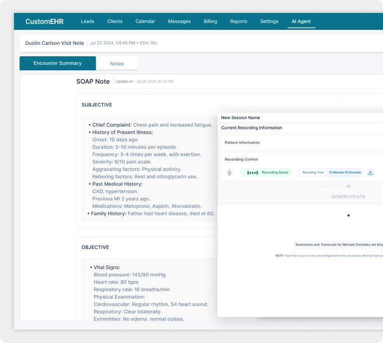Automated AI Scribing