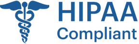 HIPAA compliance certification badge for custom EHR software development
